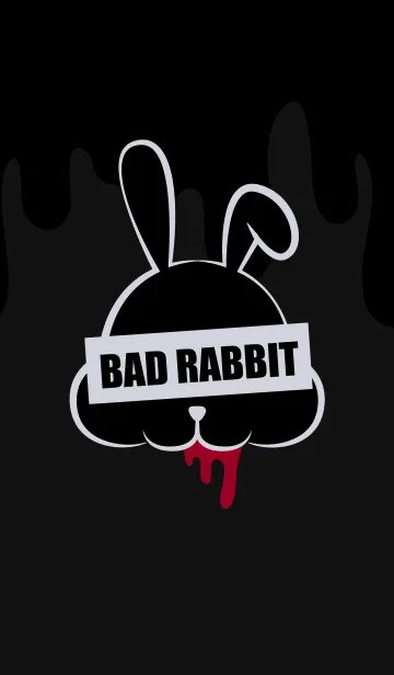 [LINE着せ替え] BAD RABBIT-DARK 6の画像1