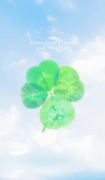 [LINE着せ替え] Four-Leaf Clover Lucky World #1-2の画像1