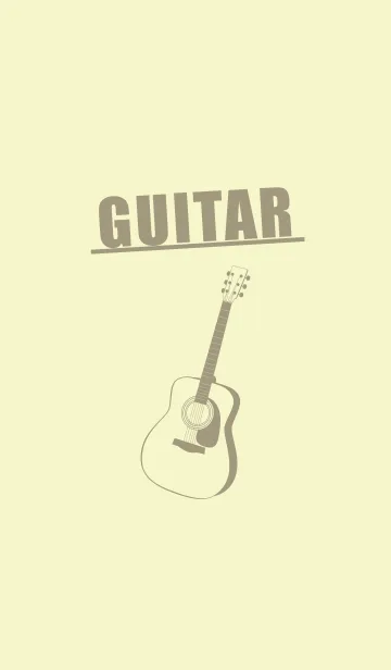 [LINE着せ替え] GUITAR COLOR  エッグシェルの画像1