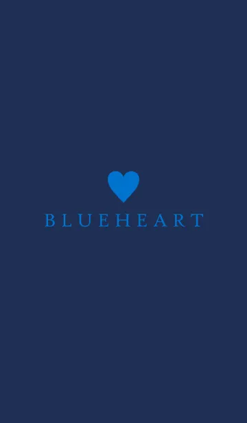 [LINE着せ替え] BLUE HEART - 20 -の画像1