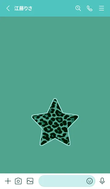 [LINE着せ替え] レオパード スター 89の画像2