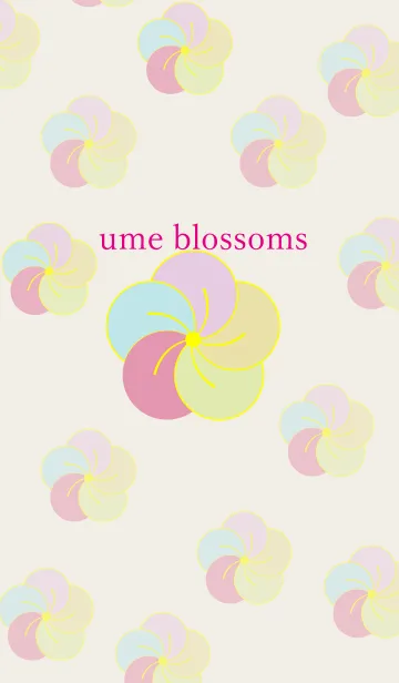 [LINE着せ替え] ume blossoms 55の画像1