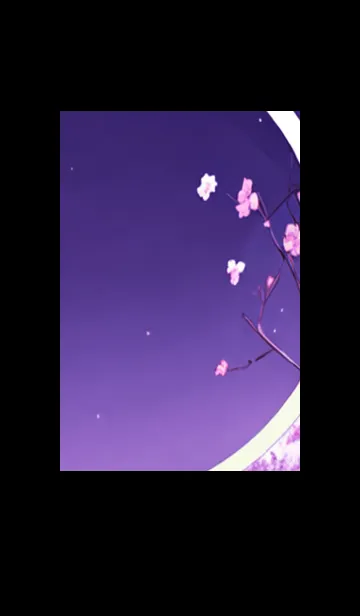 [LINE着せ替え] 月光夜桜#DG09。の画像1