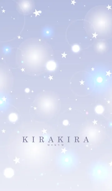 [LINE着せ替え] KIRAKIRA STAR - BLUE 3の画像1