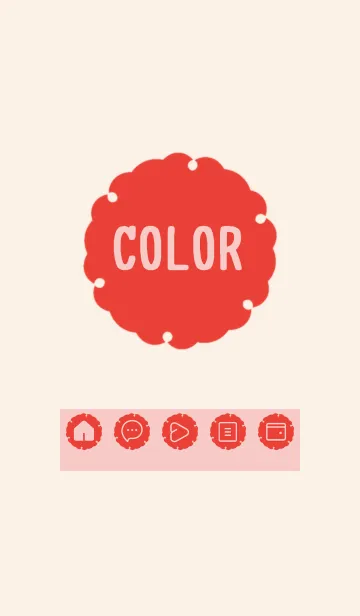 red color G24の着せ替えメイン画像