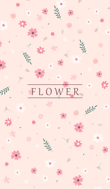 [LINE着せ替え] MANY FLOWERS PINK 85の画像1