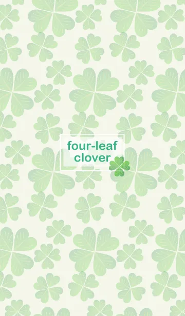 [LINE着せ替え] four leaf clover 41の画像1