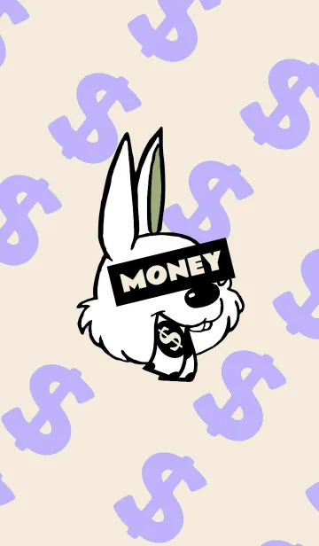 [LINE着せ替え] マネー ラビット 342の画像1