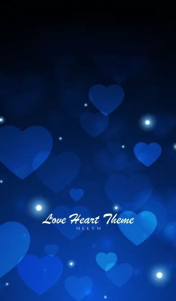 [LINE着せ替え] Love Heart Theme -SUNNY BLUE-の画像1