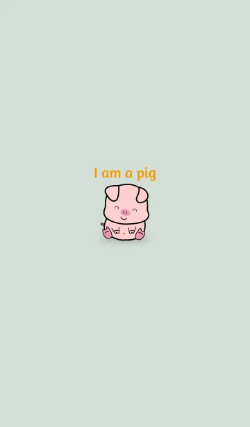 [LINE着せ替え] I am a Pig 52の画像1