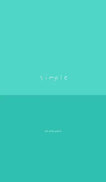 [LINE着せ替え] 0Ah_26_グリーン8-9の画像1