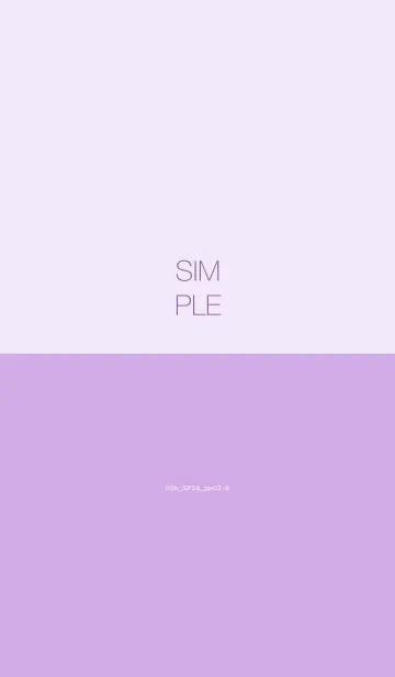 [LINE着せ替え] 00h_24_パープル2-9の画像1