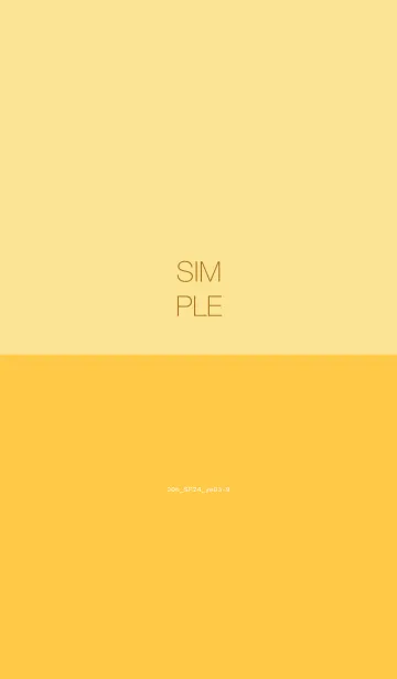 [LINE着せ替え] 00h_24_イエロー3-9の画像1