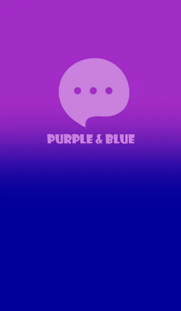 [LINE着せ替え] Blue& Purple V5 (JP)の画像1