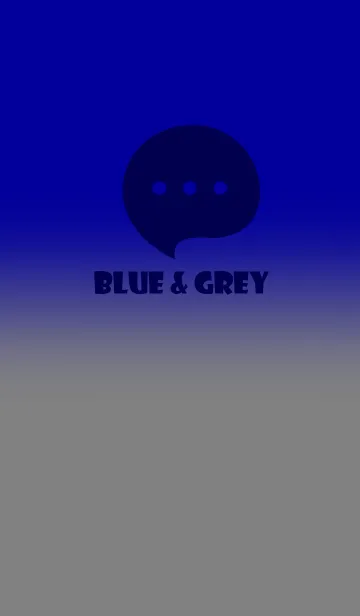 [LINE着せ替え] Blue& Grey V5 (JP)の画像1