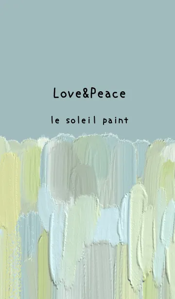 [LINE着せ替え] 油絵アート【le soleil paint 390】の画像1