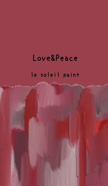 [LINE着せ替え] 油絵アート【le soleil paint 391】の画像1