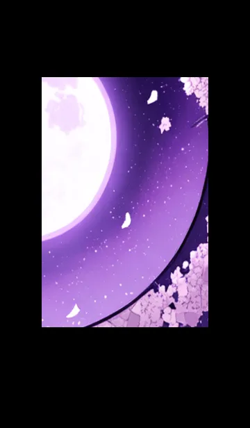 [LINE着せ替え] 月光夜桜#DH07。の画像1