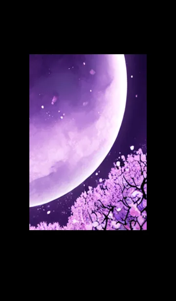 [LINE着せ替え] 月光夜桜#DI05。の画像1
