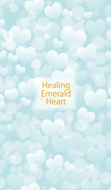 [LINE着せ替え] Healing Emerald Heart 43の画像1