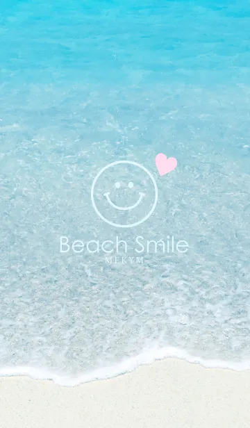 [LINE着せ替え] Beach Smile - LOVE 3の画像1