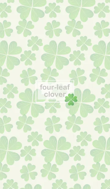 [LINE着せ替え] four leaf clover 42の画像1