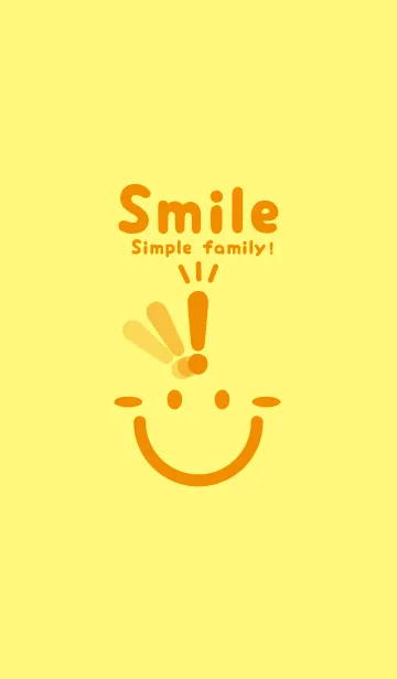 [LINE着せ替え] スマイル＆ヒラメキ プリムローズイエローの画像1