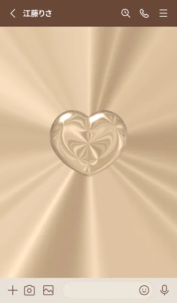 [LINE着せ替え] Cute Cute Little Heart Theme New 15の画像2