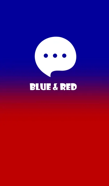 [LINE着せ替え] Blue & Red V5 (JP)の画像1