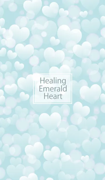 [LINE着せ替え] Healing Emerald Heart 44の画像1