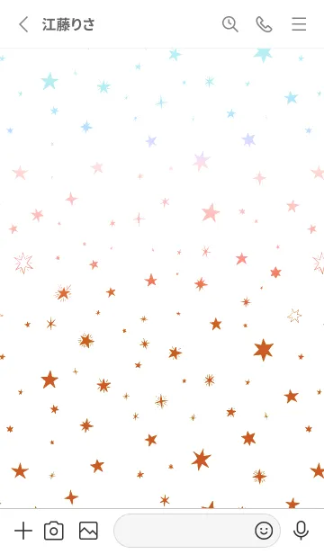 [LINE着せ替え] ミニ スターズ _111の画像2