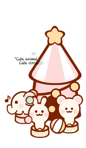 [LINE着せ替え] Pastel circus theme 19の画像1
