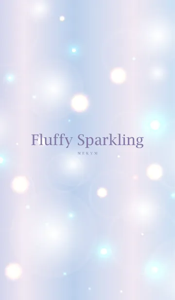 Fluffy Sparkling PURPLE.MEKYM 15の着せ替えメイン画像