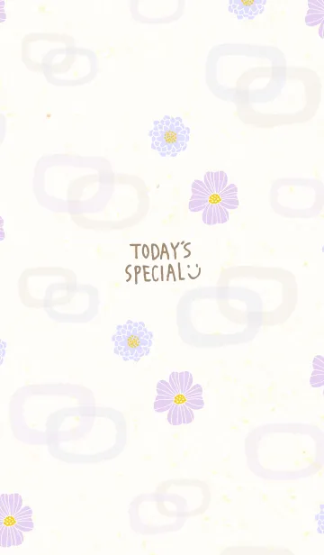 [LINE着せ替え] 花と輪20の画像1