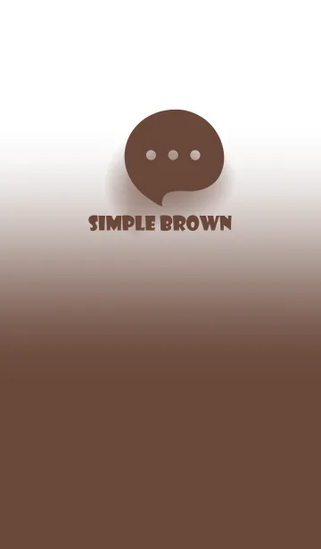 [LINE着せ替え] Brown & White Theme V.4 (JP)の画像1