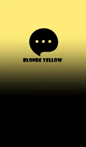 [LINE着せ替え] Black & Blonde Yellow Theme V4 (JP)の画像1