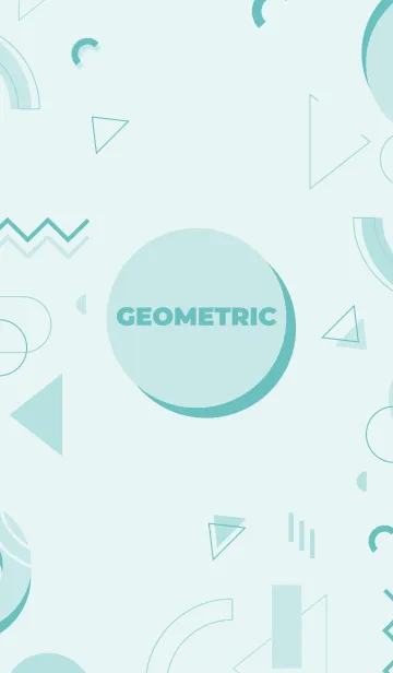 [LINE着せ替え] Full Geometric Jagged Iceの画像1