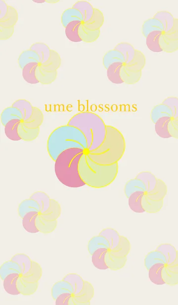 [LINE着せ替え] ume blossoms 58の画像1