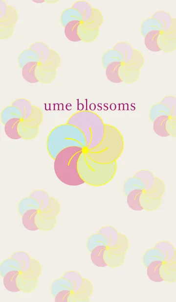 [LINE着せ替え] ume blossoms 59の画像1