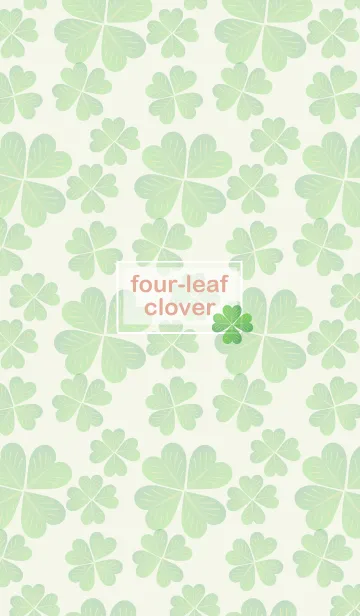 [LINE着せ替え] four leaf clover 45の画像1