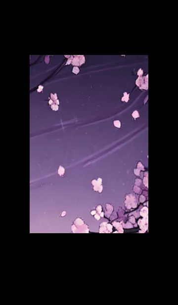 [LINE着せ替え] 月光夜桜#DK16。の画像1