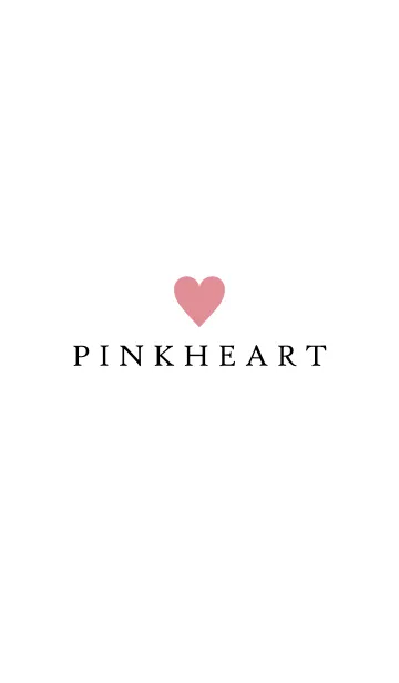 [LINE着せ替え] PINK HEART WHITE - 18 -の画像1