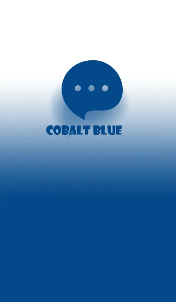 [LINE着せ替え] Cobalt Blue & White Theme V.4 (JP)の画像1