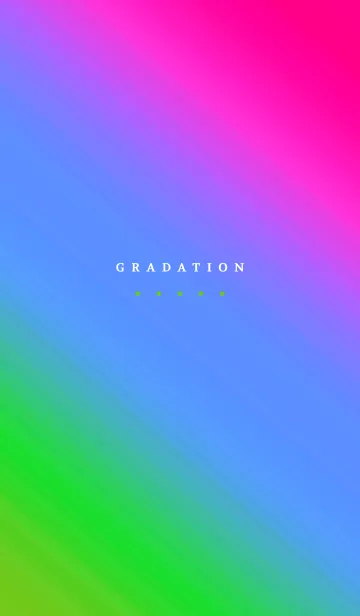 [LINE着せ替え] グラデーション ミニ スター 206の画像1