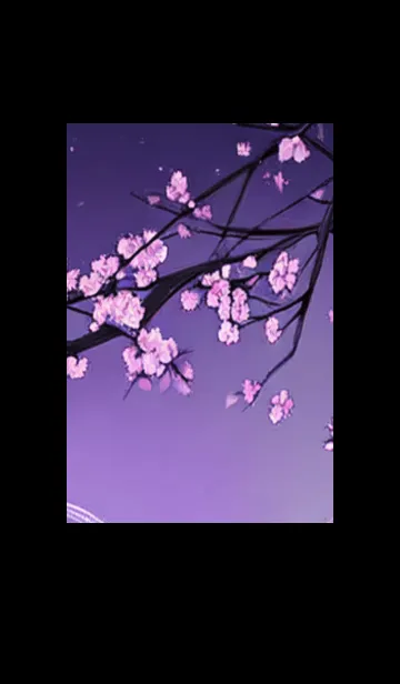 [LINE着せ替え] 月光夜桜#DJ127。の画像1