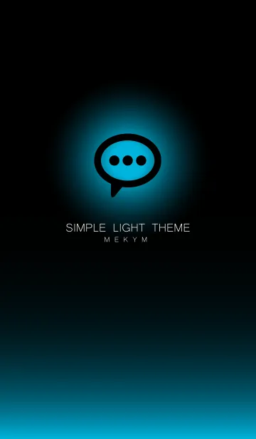 [LINE着せ替え] SIMPLE LIGHT ICON-GRADATION- 7の画像1