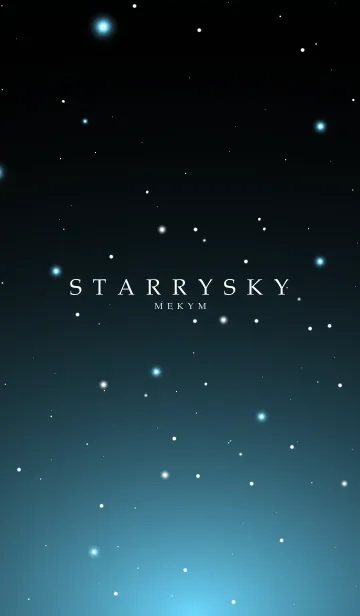 [LINE着せ替え] STARRY SKY-STAR MEKYM 7の画像1