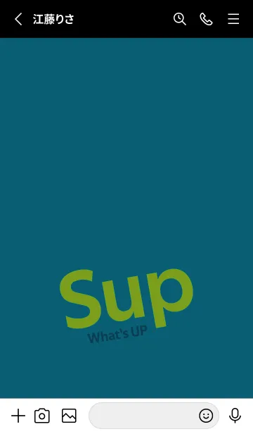 [LINE着せ替え] Sup 238の画像2