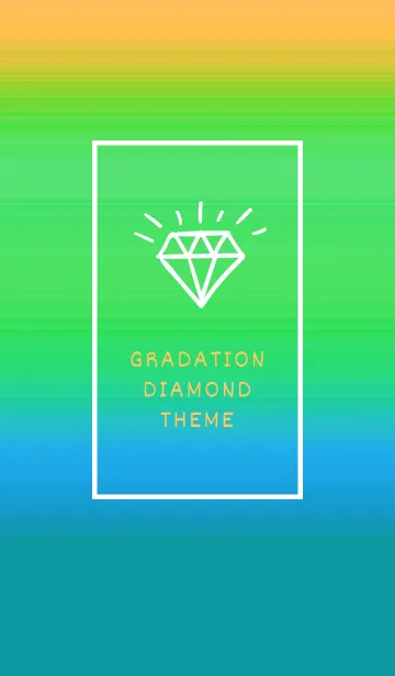 [LINE着せ替え] グラデーション ダイアモンド  228の画像1