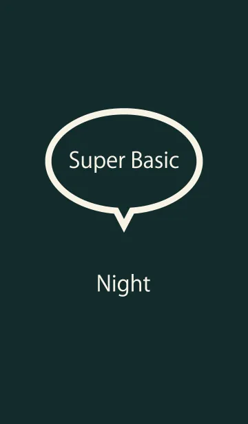 [LINE着せ替え] Super Basic Nightの画像1